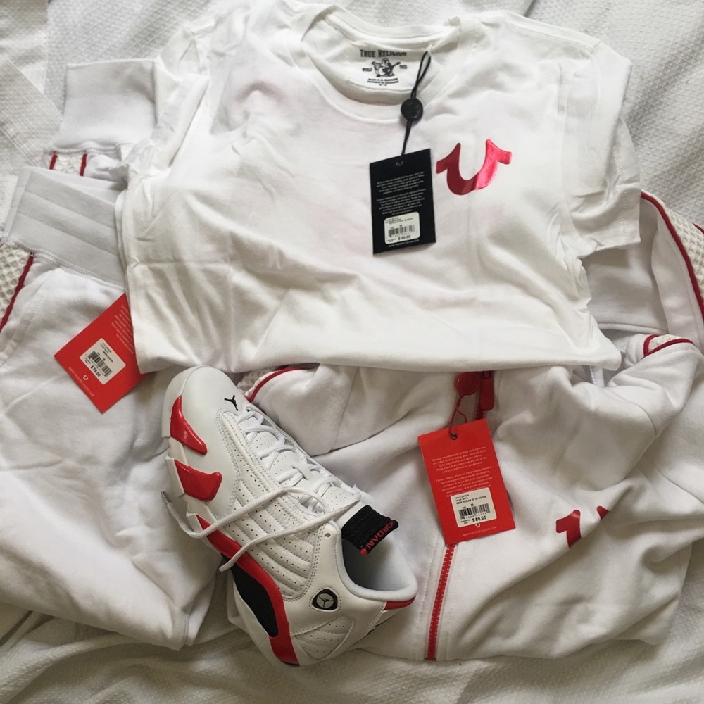 True religion set shoes sold already